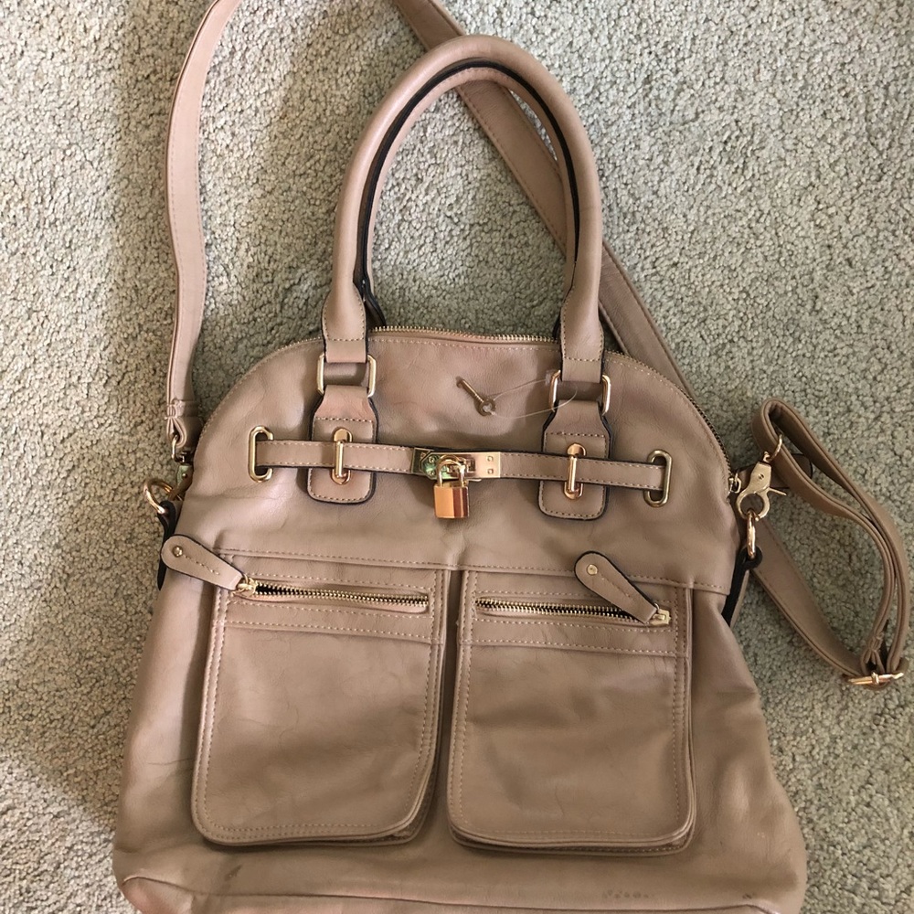 Tan purse